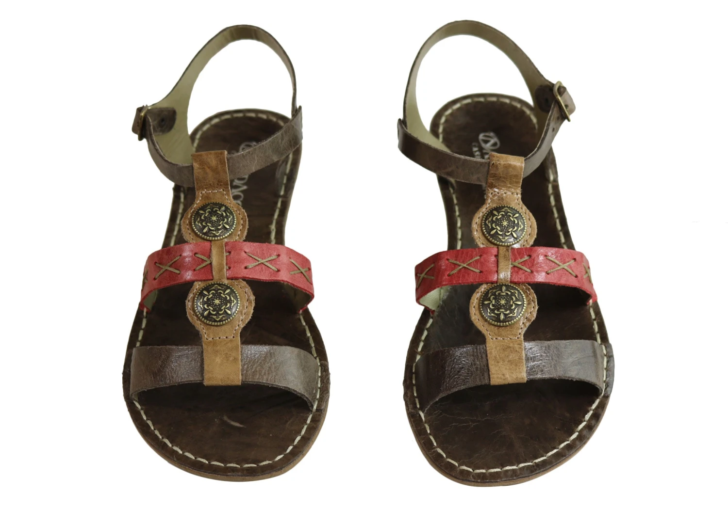 Andacco Madisson Womens Comfort Flat Leather Sandals Made In Brazil(Andacco Madisson Womens Comfortable Flat Leather Sandals Made In Brazil) 8 Andacco Madisson Womens Comfort Flat Leather Sandals Made In Brazil(Andacco Madisson Womens Comfortable Flat Leather Sandals Made In Brazil) - Image 8