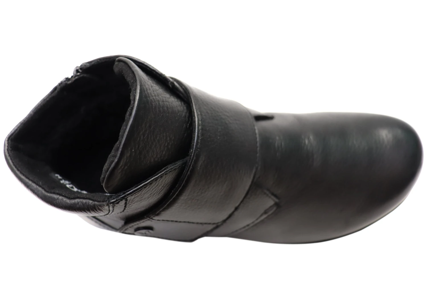 Caprice Nessie Womens Extra Wide Leather Adjustable Strap Ankle Boots(Caprice Nessie Womens Comfortable Leather Adjustable Strap Ankle Boots) 2 Caprice Nessie Womens Extra Wide Leather Adjustable Strap Ankle Boots(Caprice Nessie Womens Comfortable Leather Adjustable Strap Ankle Boots) - Image 2