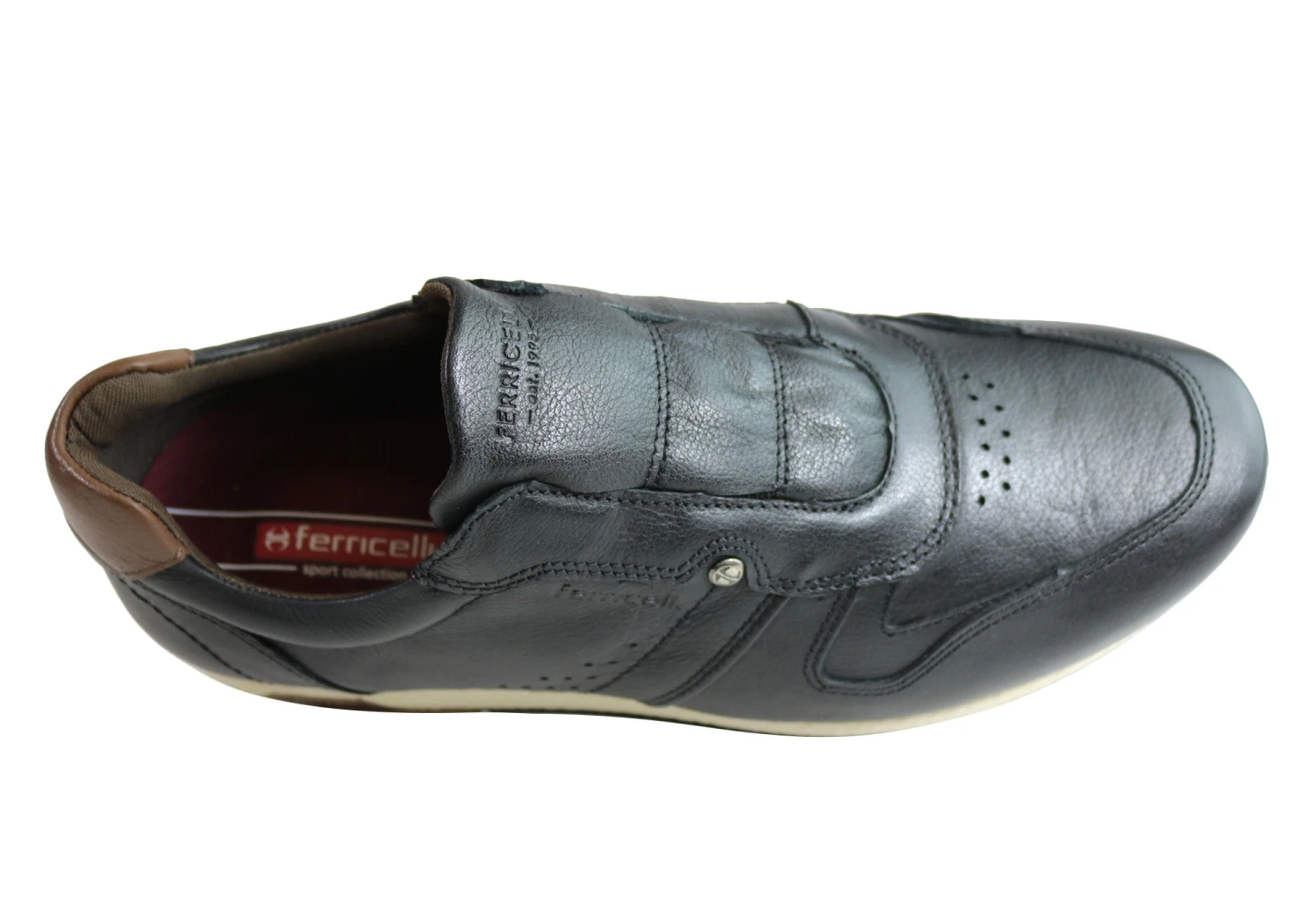 Ferricelli Carlo Mens Leather Slip On Casual Shoes Made In Brazil(Ferricelli Carlo Mens Leather Slip On Casual Shoes Made In Brazil) 3 Ferricelli Carlo Mens Leather Slip On Casual Shoes Made In Brazil(Ferricelli Carlo Mens Leather Slip On Casual Shoes Made In Brazil) - Image 3