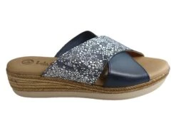 Lola Canales Anita Womens Comfort Leather Slides Sandals Made In Spain(Lola Canales Anita Womens Comfort Leather Slides Sandals Made In Spain)