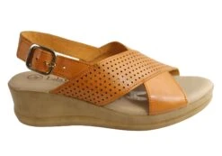 Lola Canales Eden Womens Comfort Leather Wedge Sandals Made In Spain(Lola Canales Eden Womens Comfort Leather Wedge Sandals Made In Spain)