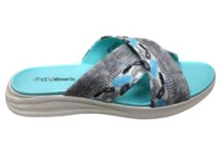 CC Resorts Fizz Womens Comfortable Slides Sandals(Cc Resorts Fizz Womens Comfortable Slides Sandals)