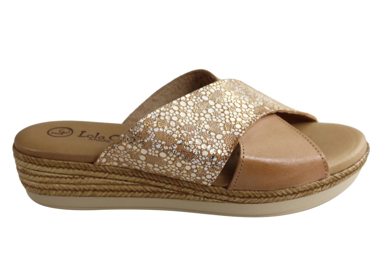 Lola Canales Anita Womens Comfort Leather Slides Sandals Made In Spain(Lola Canales Anita Womens Comfort Leather Slides Sandals Made In Spain) 3 Lola Canales Anita Womens Comfort Leather Slides Sandals Made In Spain(Lola Canales Anita Womens Comfort Leather Slides Sandals Made In Spain) - Image 3