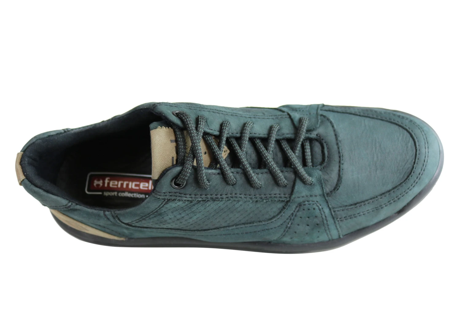 Ferricelli Grant Mens Leather Cushioned Casual Shoes Made In Brazil(Ferricelli Grant Mens Leather Lace Up Comfy Casual Shoes Made In Brazil) 3 Ferricelli Grant Mens Leather Cushioned Casual Shoes Made In Brazil(Ferricelli Grant Mens Leather Lace Up Comfy Casual Shoes Made In Brazil) - Image 3
