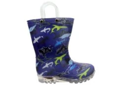 Jellies Shark Lights Baby Toddler Kids Light Up Gumboots(Jellies Shark Lights Baby Toddler Kids Light Up Gumboots)