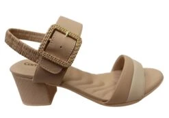 Comfortflex Beatrice Womens Comfortable Brazilian Heels Dress Sandals(Comfortflex Beatrice Womens Comfortable Brazilian Heels Sandals)