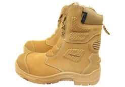 KingGee Mens Bennu Pro 9 Comfortable Leather Work Boots Wheat(Kinggee Mens Bennu Pro 9 Comfortable Leather Work Boots Wheat) -Skechers Sale Store IMG 6356