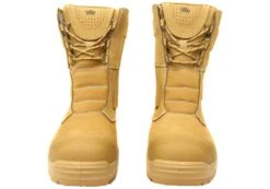 KingGee Mens Bennu Pro 9 Comfortable Leather Work Boots Wheat(Kinggee Mens Bennu Pro 9 Comfortable Leather Work Boots Wheat) -Skechers Sale Store IMG 6357