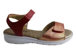 Comfortshoeco Sally Womens Leather Sandals With Adjustable Straps(Comfortshoeco Sally Womens Leather Sandals With Adjustable Straps)