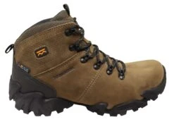 Bradok Nyiragongo Mens Comfort Leather Hiking Boots Made In Brazil(Bradok Nyiragongo Mens Comfort Leather Hiking Boots Made In Brazil)