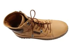 Orizonte Burson Womens European Comfortable Leather Ankle Boots(Orizonte Burston Womens European Comfortable Leather Ankle Boots) -Skechers Sale Store IMG 6566