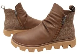 Orizonte Intrepid Womens European Comfortable Leather Ankle Boots(Orizonte Intrepid Womens European Comfortable Leather Ankle Boots) -Skechers Sale Store IMG 6677