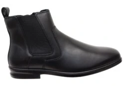 Hush Puppies Eastwood Mens Comfortable Extra Wide Width Leather Boots(Hush Puppies Eastwood Mens Comfortable Extra Wide Width Leather Boots)