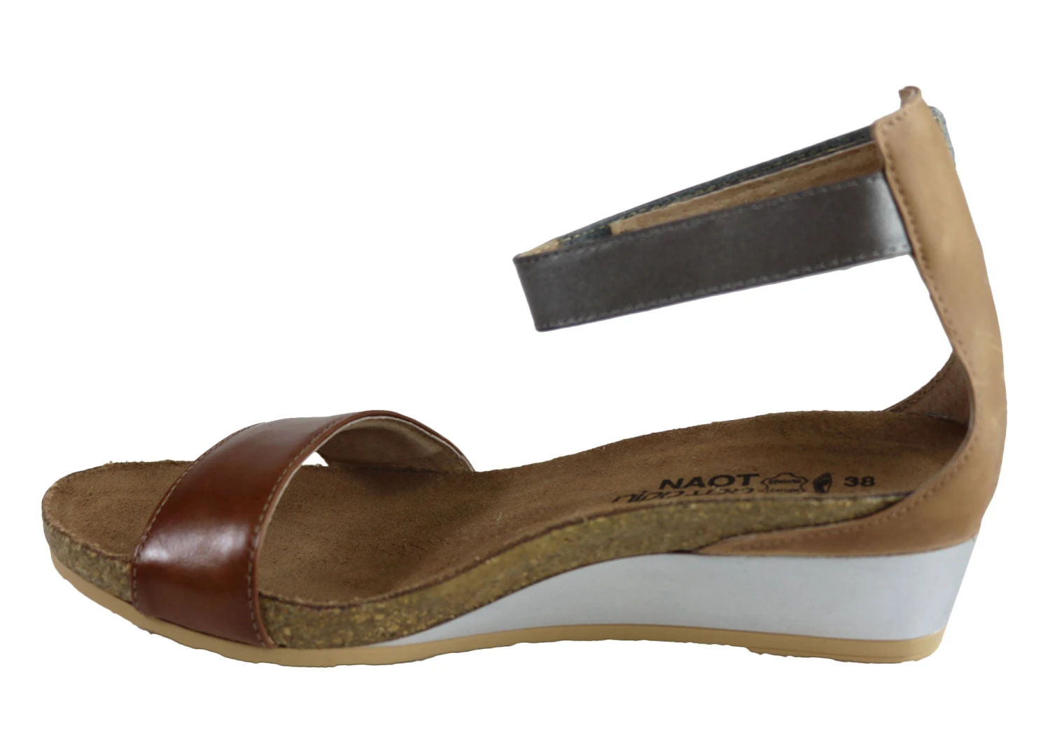 Naot Pixie Womens Leather Comfortable Cushioned Wedge Sandals(Naot Pixie Womens Leather Comfortable Cushioned Wedge Sandals) 18 Naot Pixie Womens Leather Comfortable Cushioned Wedge Sandals(Naot Pixie Womens Leather Comfortable Cushioned Wedge Sandals) - Image 18