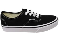 Vans Authentic Unisex Comfortable Lace Up Sneakers Black(Vans Authentic Unisex Comfortable Lace Up Sneakers)
