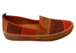 Orizonte Patchly Womens European Comfortable Soft Leather Shoes(Orizonte Patchly Womens European Comfortable Soft Leather Shoes)