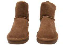 Grosby Nahil Womens Warm Comfortable Indoor Leather Boot Slippers(Grosby Nahil Womens Warm Comfortable Indoor Boot Slippers) -Skechers Sale Store IMG 7121