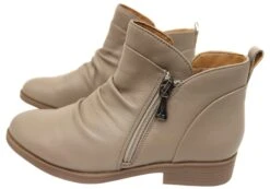 Hush Puppies Chalet Womens Comfortable Taupe Leather Ankle Boots(Hush Puppies Chalet Womens Comfortable Taupe Leather Ankle Boots) -Skechers Sale Store IMG 7151 e16fdba1 aad0 4b91 9c94 e929aa8def65