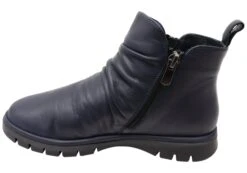 Orizonte Nessie Womens European Comfort Leather Ankle Boots(Orizonte Nessie Womens European Comfort Leather Ankle Boots) -Skechers Sale Store IMG 7166