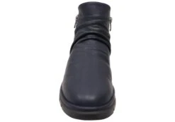 Orizonte Nessie Womens European Comfort Leather Ankle Boots(Orizonte Nessie Womens European Comfort Leather Ankle Boots) -Skechers Sale Store IMG 7167