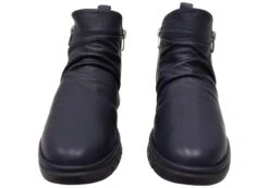 Orizonte Nessie Womens European Comfort Leather Ankle Boots(Orizonte Nessie Womens European Comfort Leather Ankle Boots) -Skechers Sale Store IMG 7169