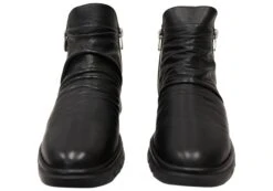 Orizonte Nessie Womens European Comfort Leather Ankle Boots(Orizonte Nessie Womens European Comfort Leather Ankle Boots) -Skechers Sale Store IMG 7191