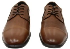 Hush Puppies Cain Mens Wide Fit Comfort Leather Lace Up Dress Shoes(Hush Puppies Cain Mens Wide Fit Comfortable Leather Lace Up Dress Shoes) -Skechers Sale Store IMG 7213