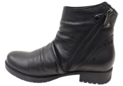 Orizonte Castle Womens European Comfortable Leather Ankle Boots(Orizonte Castle Womens European Comfortable Leather Ankle Boots) -Skechers Sale Store IMG 7259