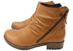 Orizonte Castle Womens European Comfortable Leather Ankle Boots(Orizonte Castle Womens European Comfortable Leather Ankle Boots) -Skechers Sale Store IMG 7271