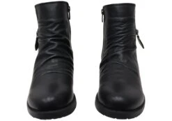 Orizonte Village Womens European Comfortable Leather Ankle Boots(Orizonte Village Womens European Comfortable Leather Ankle Boots) -Skechers Sale Store IMG 7285