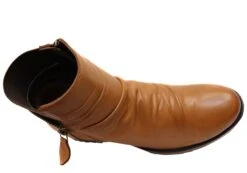 Orizonte Village Womens European Comfortable Leather Ankle Boots(Orizonte Village Womens European Comfortable Leather Ankle Boots) -Skechers Sale Store IMG 7299