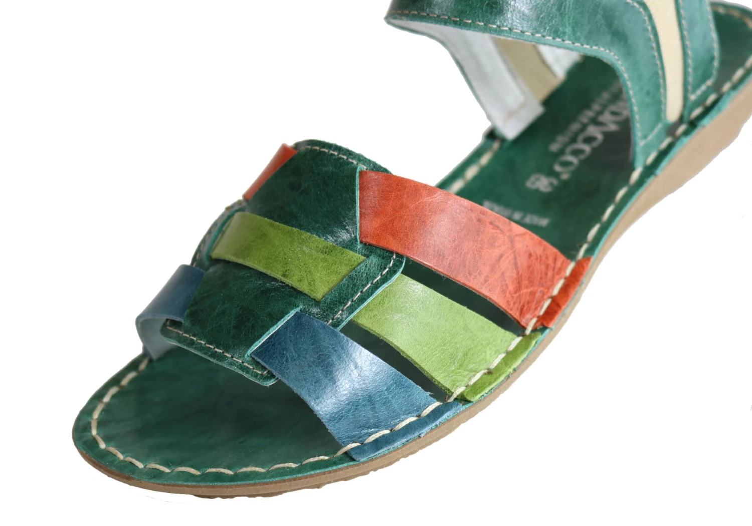 Andacco Mona Womens Comfortable Flat Leather Sandals Made In Brazil(Andacco Mona Womens Comfortable Flat Leather Sandals Made In Brazil) 6 Andacco Mona Womens Comfortable Flat Leather Sandals Made In Brazil(Andacco Mona Womens Comfortable Flat Leather Sandals Made In Brazil) - Image 6