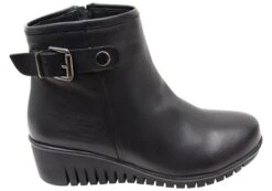 Orizonte Solange Womens European Comfortable Leather Ankle Boots(Orizonte Solange Womens European Comfortable Leather Ankle Boots)