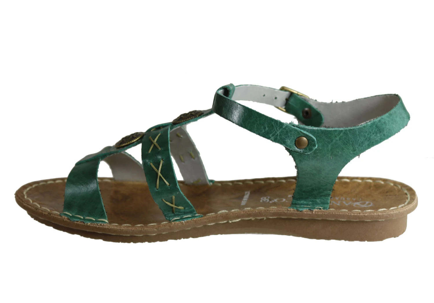 Andacco Madisson Womens Comfort Flat Leather Sandals Made In Brazil(Andacco Madisson Womens Comfortable Flat Leather Sandals Made In Brazil) 16 Andacco Madisson Womens Comfort Flat Leather Sandals Made In Brazil(Andacco Madisson Womens Comfortable Flat Leather Sandals Made In Brazil) - Image 16