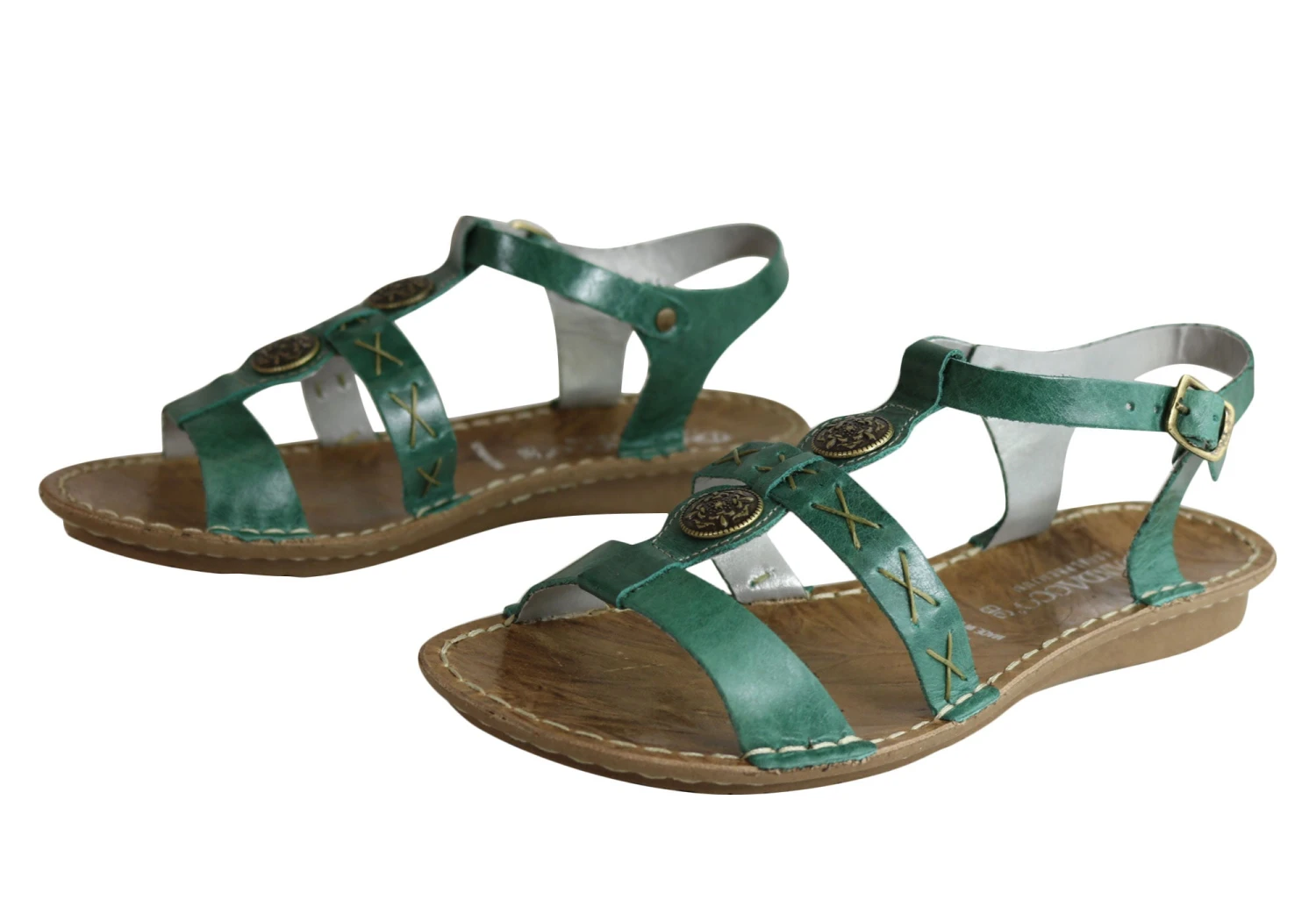 Andacco Madisson Womens Comfort Flat Leather Sandals Made In Brazil(Andacco Madisson Womens Comfortable Flat Leather Sandals Made In Brazil) 20 Andacco Madisson Womens Comfort Flat Leather Sandals Made In Brazil(Andacco Madisson Womens Comfortable Flat Leather Sandals Made In Brazil) - Image 20