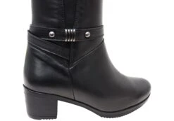 Orizonte Ballara Womens European Comfortable Leather Mid Calf Boots(Orizonte Ballara Womens European Comfortable Leather Mid Calf Boots) -Skechers Sale Store IMG 7629