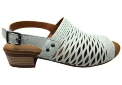 Orizonte Greta Womens European Leather Low Heel Comfortable Sandals(Orizonte Greta Womens European Leather Low Heel Comfortable Sandals)