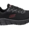 Skechers Mens BOBS Sport B Flex Chill Edge Comfortable Lace Up Shoes(Skechers Mens Bobs Sport B Flex Chill Edge Comfortable Lace Up Shoes)
