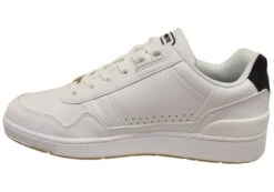 Lacoste Mens Comfortable Lace Up Leather T Clip Sneakers(Lacoste Mens Comfortable Lace Up T Clip Sneakers) -Skechers Sale Store IMG 7795