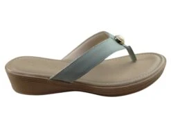 Usaflex Pyrmont Womens Comfortable Thongs Sandals Made In Brazil(Usaflex Pyrmont Womens Comfortable Thongs Sandals Made In Brazil)