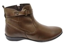Perlatto Lane Womens Comfortable Leather Ankle Boots Made In Brazil(Perlatto Lane Womens Comfortable Leather Ankle Boots Made In Brazil)