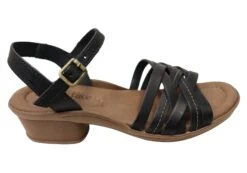 New Face Arla Womens Brazilian Comfortable Leather Low Heel Sandals(New Face Arla Womens Brazilian Comfortable Leather Low Heel Sandals)