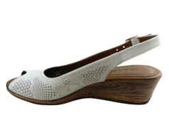 Orizonte Dominica Womens European Leather Comfortable Wedge Sandals(Orizonte Dominica Womens European Leather Comfortable Wedge Sandals) -Skechers Sale Store IMG 7941