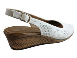 Orizonte Dominica Womens European Leather Comfortable Wedge Sandals(Orizonte Dominica Womens European Leather Comfortable Wedge Sandals) -Skechers Sale Store IMG 7948 1