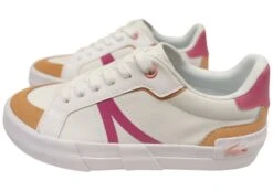 Lacoste Women Comfortable L004 Colorblock Sneakers(Lacoste Women Comfortable L004 Colorblock Sneakers) -Skechers Sale Store IMG 7953