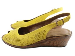 Orizonte Dominica Womens European Leather Comfortable Wedge Sandals(Orizonte Dominica Womens European Leather Comfortable Wedge Sandals) -Skechers Sale Store IMG 7954