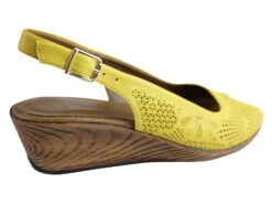 Orizonte Dominica Womens European Leather Comfortable Wedge Sandals(Orizonte Dominica Womens European Leather Comfortable Wedge Sandals) -Skechers Sale Store IMG 7958