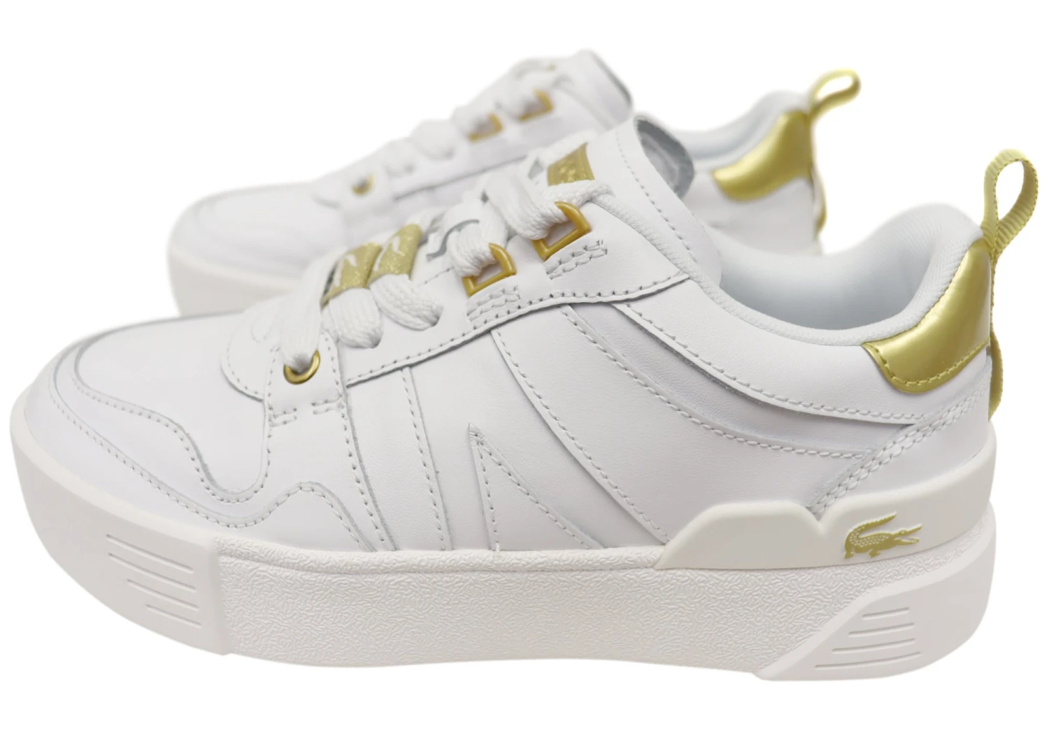 Lacoste Women Comfortable Lace Up L002 Sneakers(Lacoste Women Comfortable Lace Up Leather L002 Sneakers) 4 Lacoste Women Comfortable Lace Up L002 Sneakers(Lacoste Women Comfortable Lace Up Leather L002 Sneakers) - Image 4