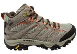 Merrell Womens Moab 3 Mid Wide Gore Tex Leather Hiking Boots(Merrell Womens Moab 3 Mid Wide Gore Tex Leather Hiking Boots)