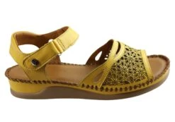 Orizonte Noble Womens European Comfortable Leather Sandals(Orizonte Noble Womens European Comfortable Leather Sandals)